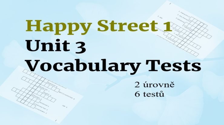 Happy street unit 3 vocabulary tests