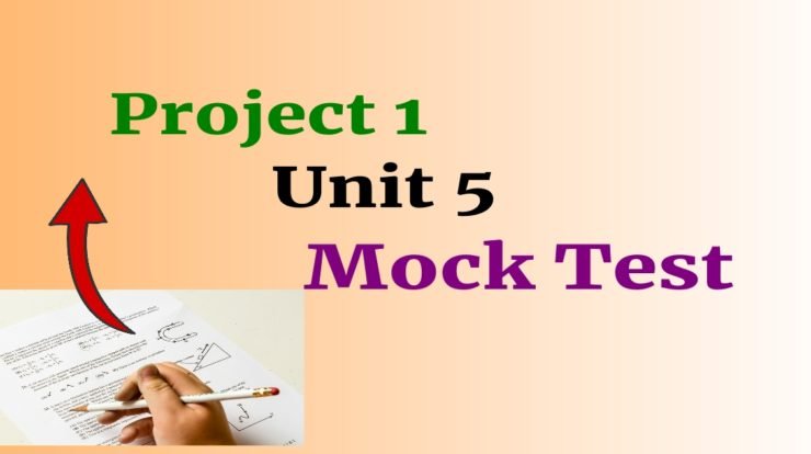 Project 1 Unit 5 mock test